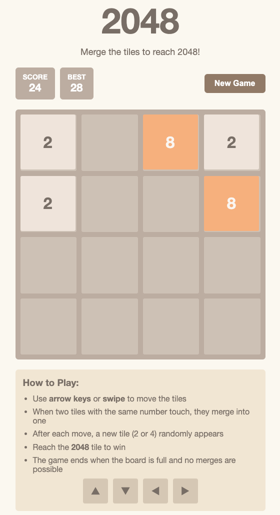 2048 Game Latest Version